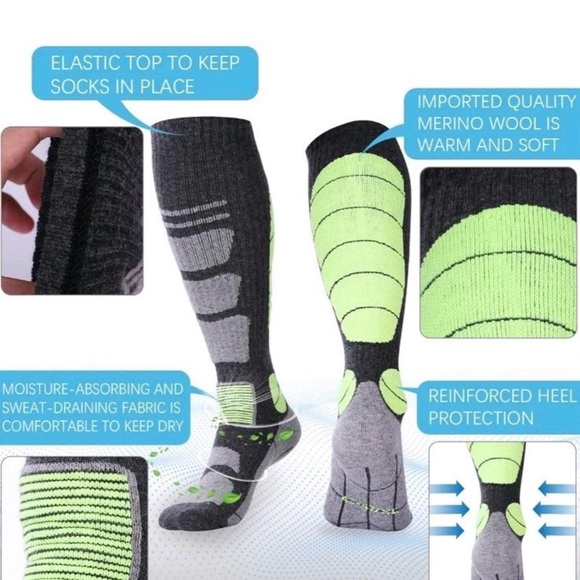 Hromec Merino Wool Performance Ski Socks - Picture 7 of 7